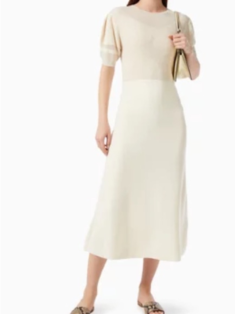 Theory Combo Knit Dress